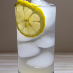 Tom Collins, a very simple and refreshing cocktail with gin